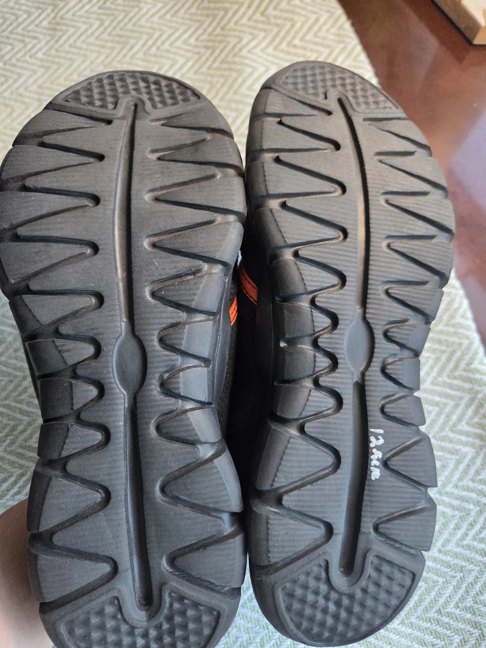 Harley-Davidson Jenkins D84087 Black Orange Sneakers Women’s Size 8